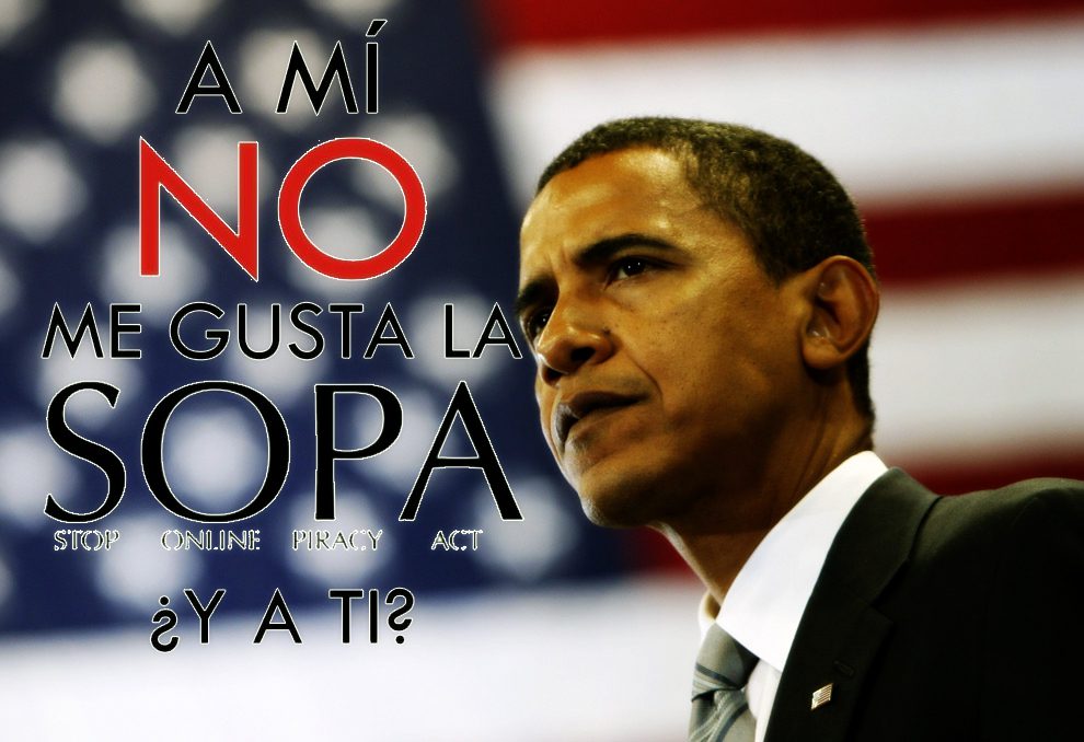 La Casa Blanca critica la legislación de la Ley SOPA
