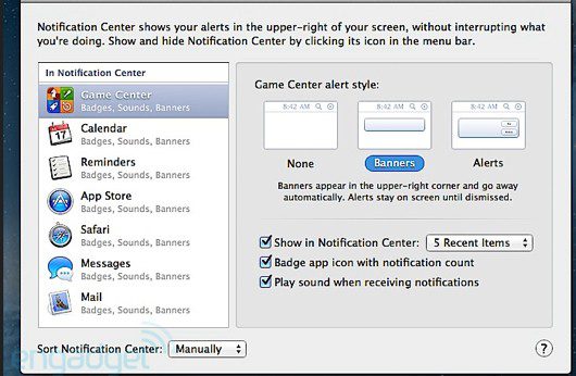 Game Center ahora en OS X