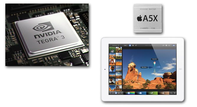 iPad 3 inferior a Tegra 3. Comparativa entre iPad 3 (A5x) contra Asus Eee Pad transformer Prime (tegra 3)