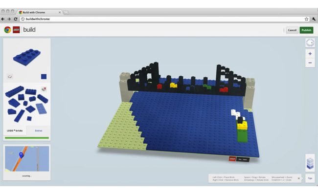 Lego 3D Building App: Crear Cualquier Cosa Con Lego y Google Chrome