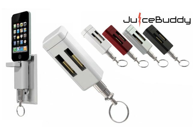 JuiceBuddy Keychain Cargador- Llavero Para iPhone (Vídeo)