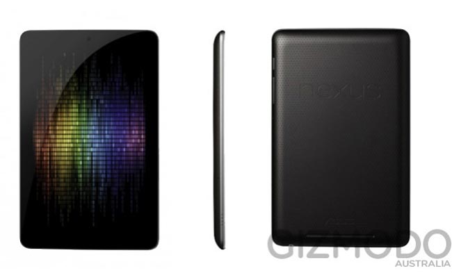 Tableta Google Asus Nexus 7: Filtradas Especificaciones y Fotos