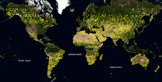 Microsoft añade 165 terabytes de imágenes satelitales a Bing Maps