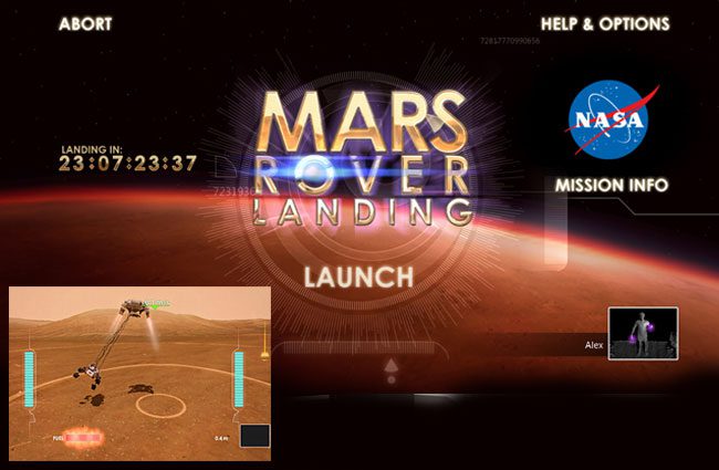 Primer Juego de la NASA: NASA Mars Rover Landing Simulator (vídeo)