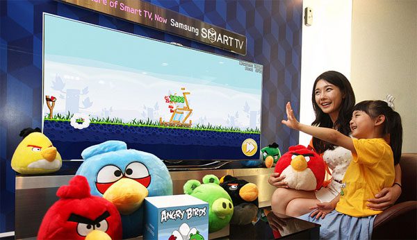 Angry Birds llega a las Smart Tv de Samsung con una novedad