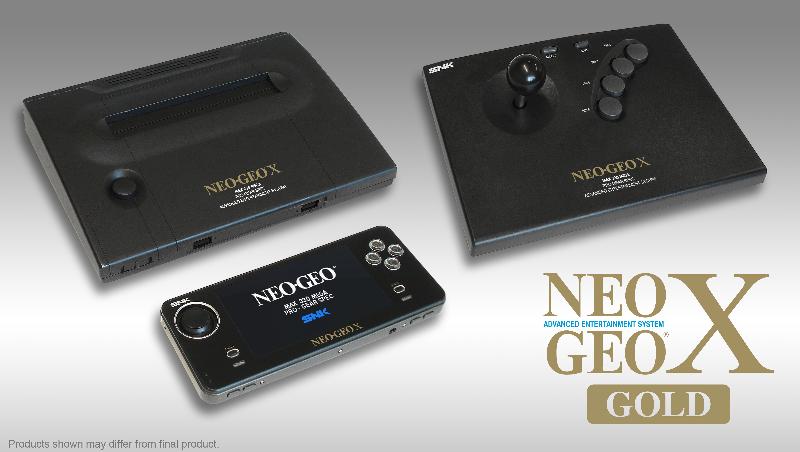 Neo Geo X Gold sale en Diciembre a 200 dólares