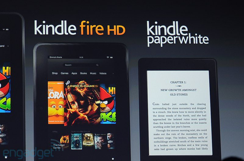 Kindle Fire HD por fin mostrada