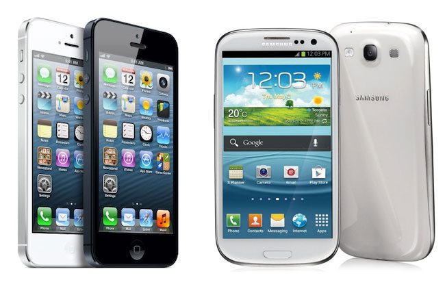 iPhone 5 vs Galaxy S3 Se Enfrentan En POTENCIA (video)