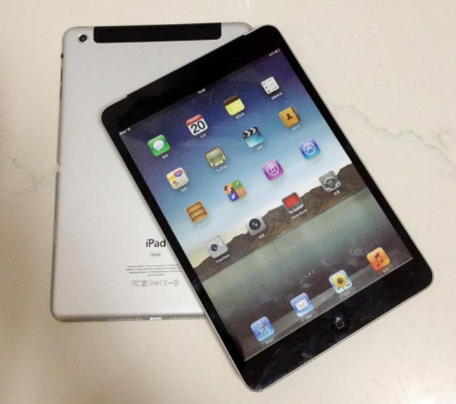 iPad Mini Se filtran fotografías de un prototipo