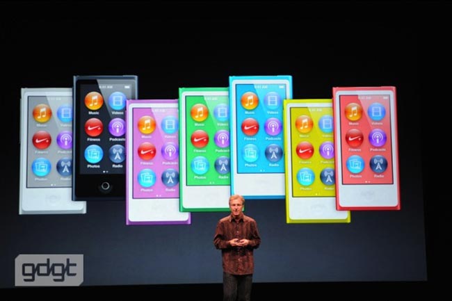 Apple Anuncia Nuevo iPod Nano Con Pantalla Multitouch
