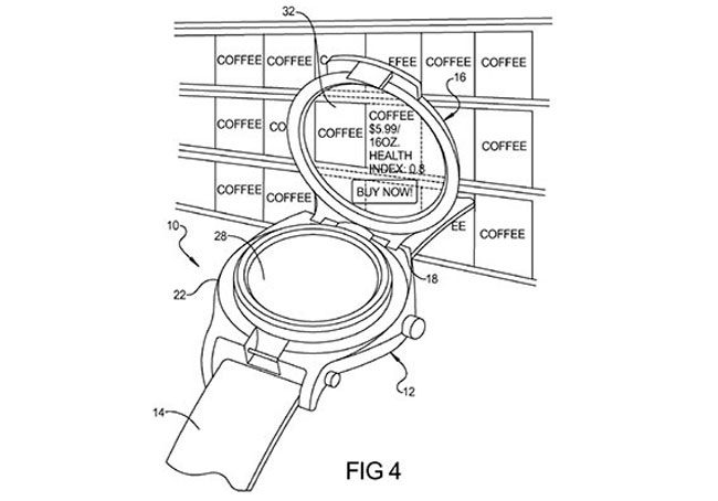 Google Patenta Smartwatch: Reloj Con Realidad Aumentada En Su Pantalla