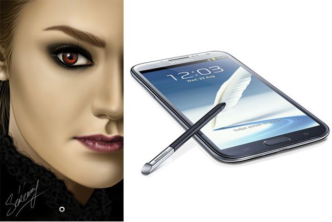 Samsung Galaxy Note II S-Pen En Acción (vídeo)