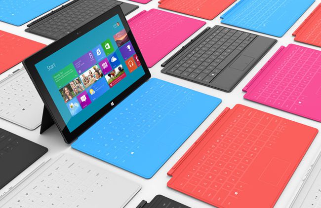 Precios Oficiales De Microsoft Surface RT Y De Las Covers