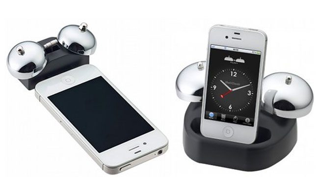 iBell Dock Convierte Tu iPhone En Un Despertador Retro