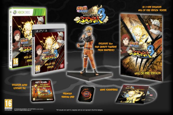 Se revela el contenido de la edición especial de Naruto Shippuden Ultimate Ninja Storm 3