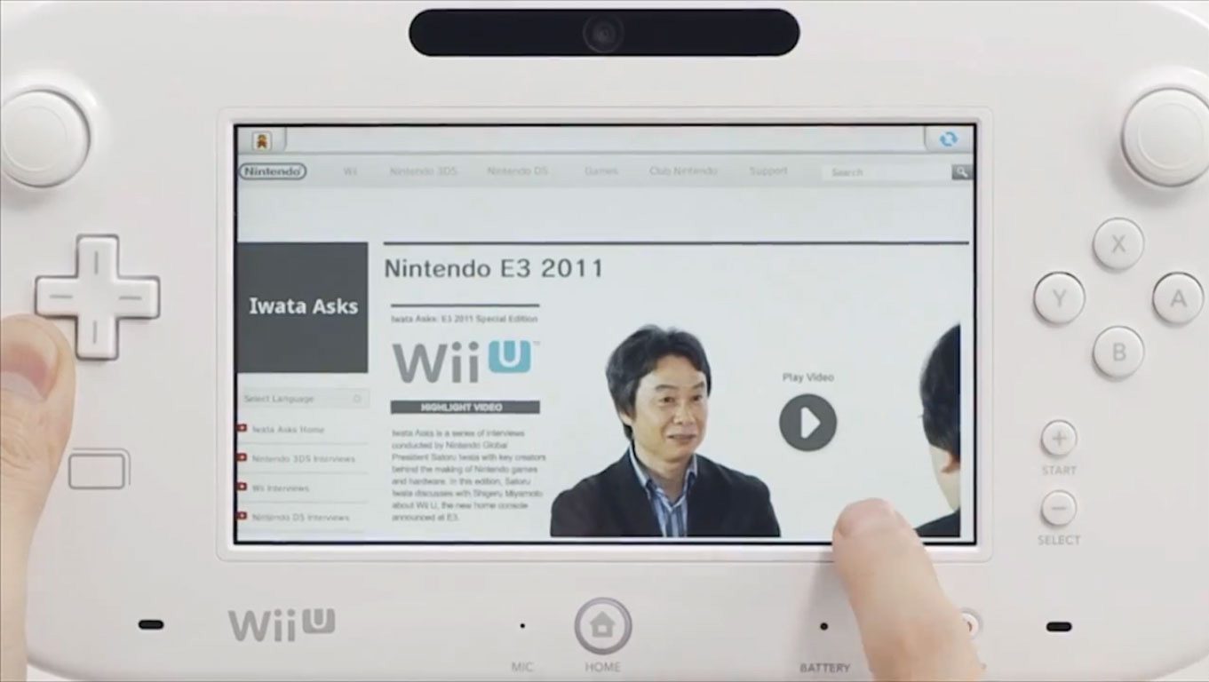 Explorador de Wii U Mejor que IE 10 de Windows