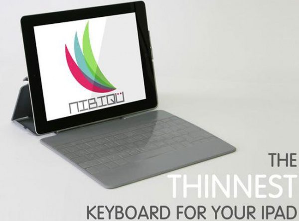 NIBIQU El Teclado Para iPad Que Copian El Del Microsoft Surface