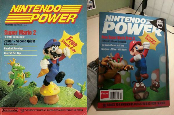Última portada de Nintendo Power hace homenaje a su primer número