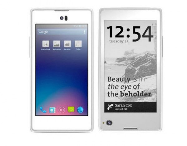 YotaPhone Primer Smartphone Con DOS PANTALLAS; LCD Y Tinta Electrónica