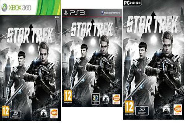 Star Trek nos muestra sus portada oficiales para Xbox 360,PS3 y PC