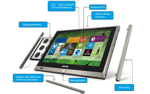 Kupa Ultranote X15 La Tableta Que Va Sobre La Cabeza Del Microsoft Surface