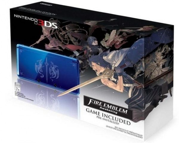 Nintendo 3DS Azul Edición Especial Fire Emblem Awakening Pronto En Las Tiendas