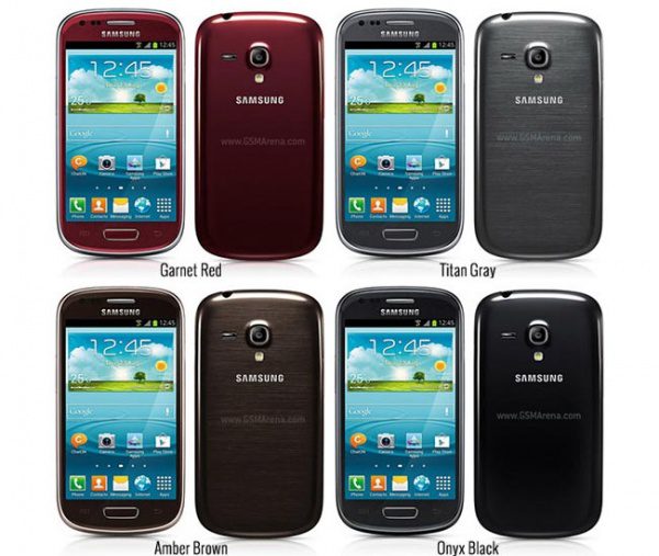 Cuatro Nuevos Colores Para El Samsung Galaxy S III Mini