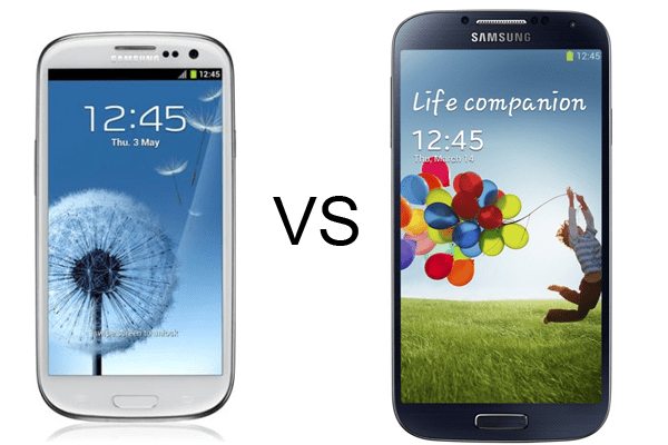 Comparativa entre Samsung Galaxy S3 y S4