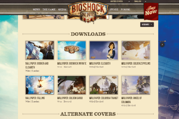 Portadas Alternativas del juego Bioshock Infinte disponibles para imprimir, ¡Elije la tuya!