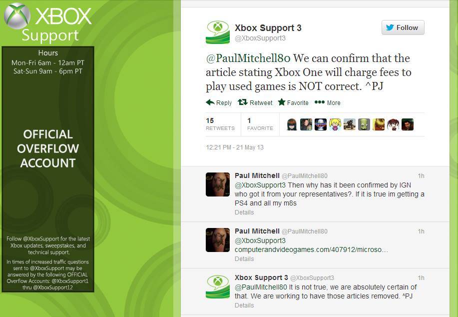 Rumor DESMENTIDO Xbox One NO COBRARÁ Por Los Juegos USADOS