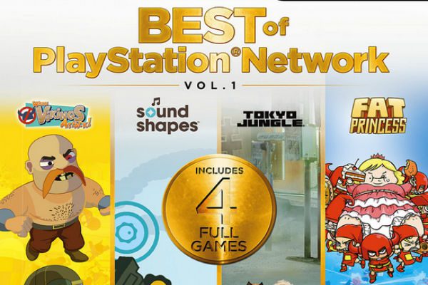Los mejores 4 juegos de Play Station Network en un solo disco llegará en Junio