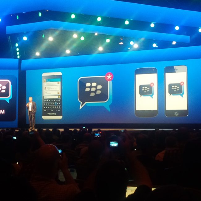 BlackBerry Messenger Llegará A iOS y Android