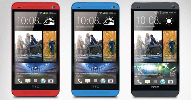 HTC One Rojo Y Azul Confirmados Para Verano