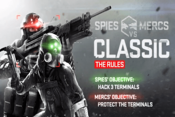Splinter Cell Blacklist  muestra su modo de juego Spies vs Mercs