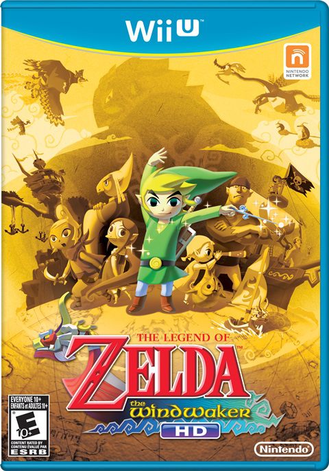 Revelada Portada Oficial De #Zelda: Wind Waker HD Para Norteamérica