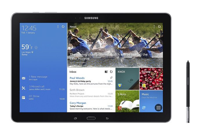 CES 2014: Samsung Galaxy Note Pro 12.2 Confirmada (vídeo)