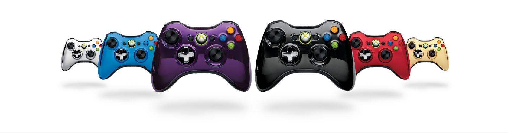 Microsoft Anuncia nuevos mandos Xbox 360 de la serie Chrome
