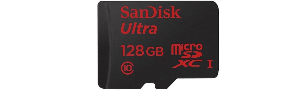 SanDisk 128GB Ultra microSDXC Hasta 24 horas De Vídeo FullHD