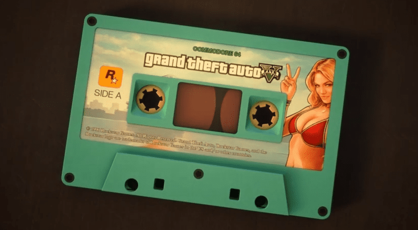Como se vería Grand Theft Auto V en los 80s