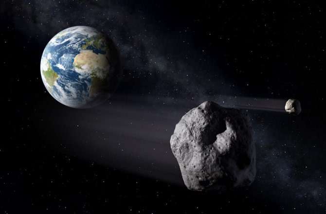 Mañana un asteroide gigantesco pasará cerca de la tierra
