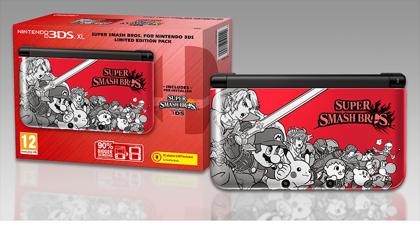 Nintendo 3DS presenta edición especial de Super Smash Bros