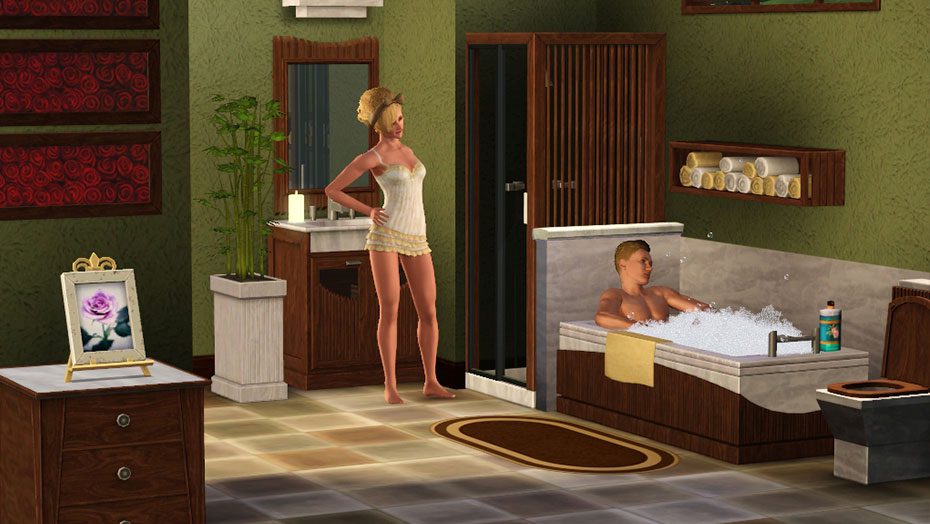 Cumple fantasías sexuales en The Sims 4