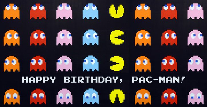 Pac-Man esta de fiesta cumple 35 Años