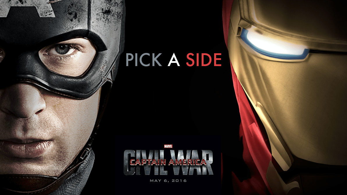 Se dividen opiniones por el trailer de Capitan America: Civil War