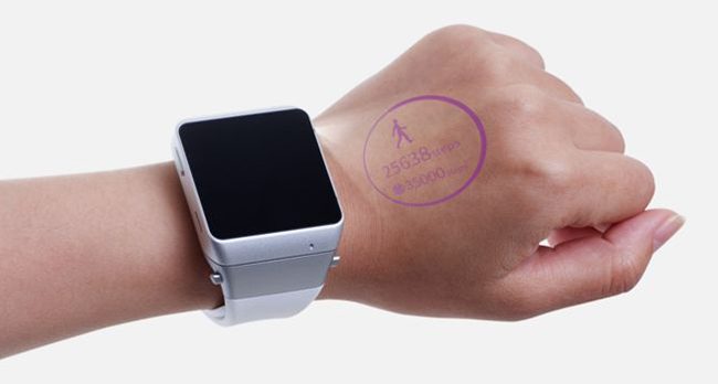 Samsung registra la patente de un proyector para smartwatch