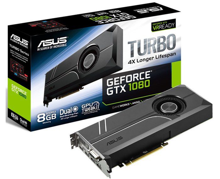 ASUS Sorprende al PC gamer con GeForce GTX 1080 Turbo